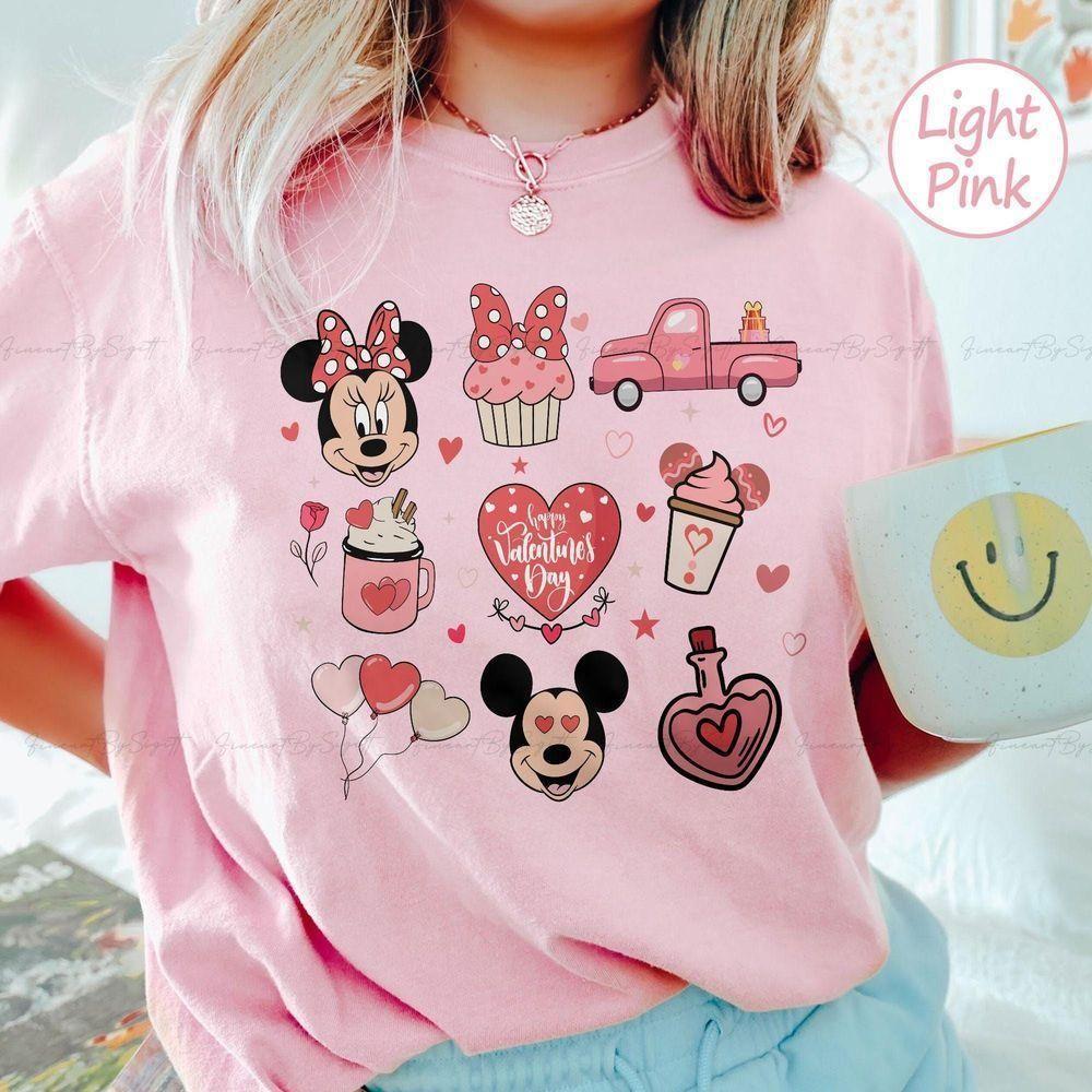 Valentines Day Disney 2 Vuitino Shirt Valentines Day Disney 2 Vuitino Shirt